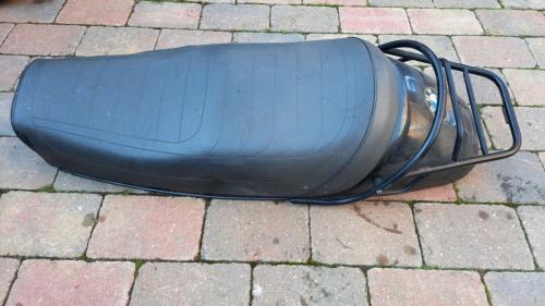 BMW R100RS Motorcycle Seat with Luggage Carrier