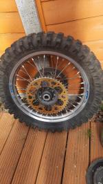 Husqvarna KTM Front and Rear Wheels and Tyres for Enduro Motocross!