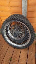 Husqvarna KTM Front and Rear Wheels and Tyres for Enduro Motocross!